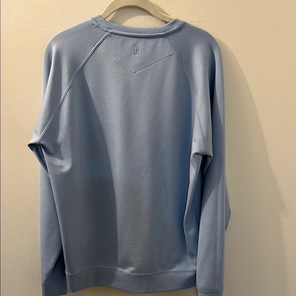 Holderness & Bourne Powder Blue Crewneck Light Sweater - Picture 5 of 6